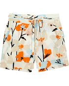Diane von Furstenberg Jansen Printed Silk Shorts - Lyst