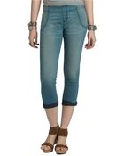 Free People Pullon Cropped Pants - Lyst