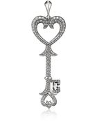 Theo Fennell Heart Scallop Key Pendant - Lyst