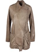 Giorgio Brato Leather Outerwear - Lyst