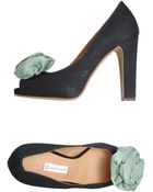 L'Autre Chose Courts with Open Toe - Lyst