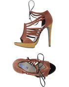 Pollini Platform Sandals - Lyst