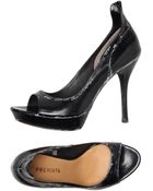 Premiata Pumps With Open Toe - Lyst