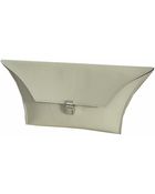 Steven Harkin Patent Nude Leather Clutch - Lyst