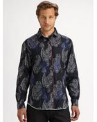 Robert Graham Tahoe Woven Cotton Sportshirt - Lyst