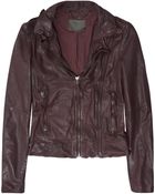 Muubaa Vienna Leather Biker Jacket - Lyst