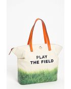 Kate Spade Call To Action Terry Canvas Tote - Lyst