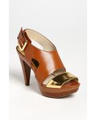MICHAEL Michael Kors Carla Sandal - Lyst