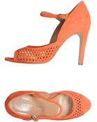 Pierre Darre' Pumps with Open Toe - Lyst