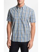 Cutter & Buck Leary Plaid Sport Shirt - Lyst