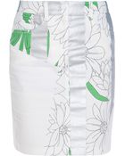 3.1 Phillip Lim Multi Print Canvas Skirt - Lyst