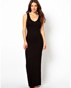 Asos Bow Back Maxi Beach Dress - Lyst
