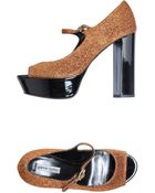 Gianna Meliani Courts With Open Toe - Lyst