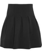 T By Alexander Wang Pleated Neoprene Mini Skirt - Lyst