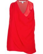 Diane von Furstenberg Kapua Top - Lyst