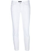 Dolce & Gabbana Skinny Ankle grazer Jean - Lyst