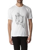 McQ by Alexander McQueen Vinesprint Tshirt - Lyst