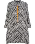 Paper London Sandman Jacquard Coat - Lyst