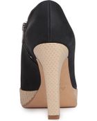 Acne Studios Cissetta Leather Shoe Boots - Lyst