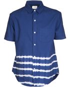 Band of Outsiders Short Sleeve Shirt - Lyst