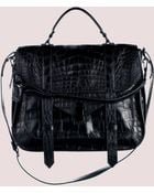 Proenza Schouler Ps1 Extra Large Crocodile - Lyst