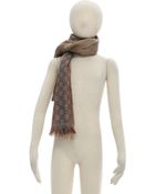 Gucci GG Logo Jaquard Scarf - Lyst