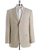 Kroon Two-button Slimfit Linen Blazer - Lyst