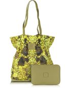 McQ by Alexander McQueen Leather and Nylon Pop Out Tote - Lyst