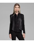 Helmut Lang Blistered Leather Jacket - Lyst