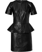 McQ by Alexander McQueen Leather Dress - Lyst