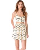 Pjk Patterson J. Kincaid Scarlet Bustier Top - Lyst