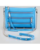 Rebecca Minkoff Mini 5zip Crossbody Bag - Lyst