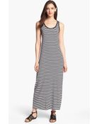 Two By Vince Camuto Stripe Maxi Dress - Lyst