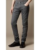 Burberry Shoreditch Resinated Skinny Fit Jeans - Lyst