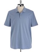 Calvin Klein Liquid Cotton Polo Shirt - Lyst