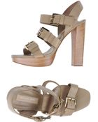 Michael Kors Platform Sandals - Lyst