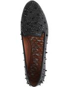 Sam Edelman Adena Studded Satin Slippers - Lyst