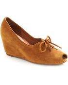 Jeffrey Campbell Cinnamon Shoegar Wedge - Lyst