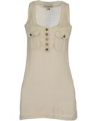 Burberry London Sleeveless Jumper - Lyst