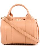 Alexander Wang Rockie Dumbo Spongyleather Mini Bowling Bag - Lyst
