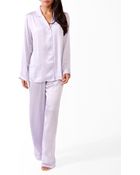 Forever 21 Piped Satin Pj Set - Lyst