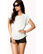 Forever 21 Dolmansleeve Top - Lyst