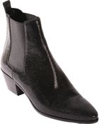 Saint Laurent Stamped Rock Chelsea Boot - Lyst