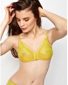 Marios Schwab Kallisti By For Asos Inc Lace Harness Soft Triangle Bra - Lyst