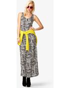 Forever 21 Tribal Print Maxi Dress - Lyst