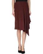 DKNY Knee Length Skirts - Lyst