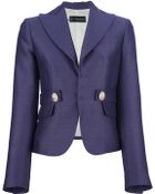 DSquared2 Cropped Fitted Blazer - Lyst