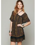 Free People Fp New Romantics Paisley Punch Dress - Lyst
