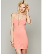 Free People Seamless Mini - Lyst