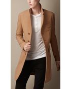 Burberry Wool Cashmere Chesterfield - Lyst